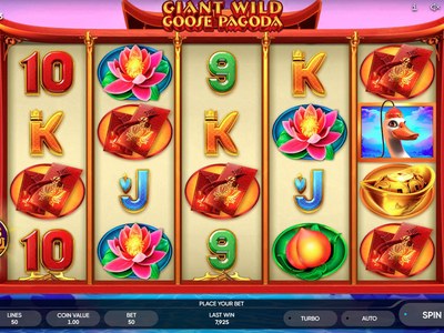Игровой аппарат Giant Wild Goose Pagoda от Endorphina